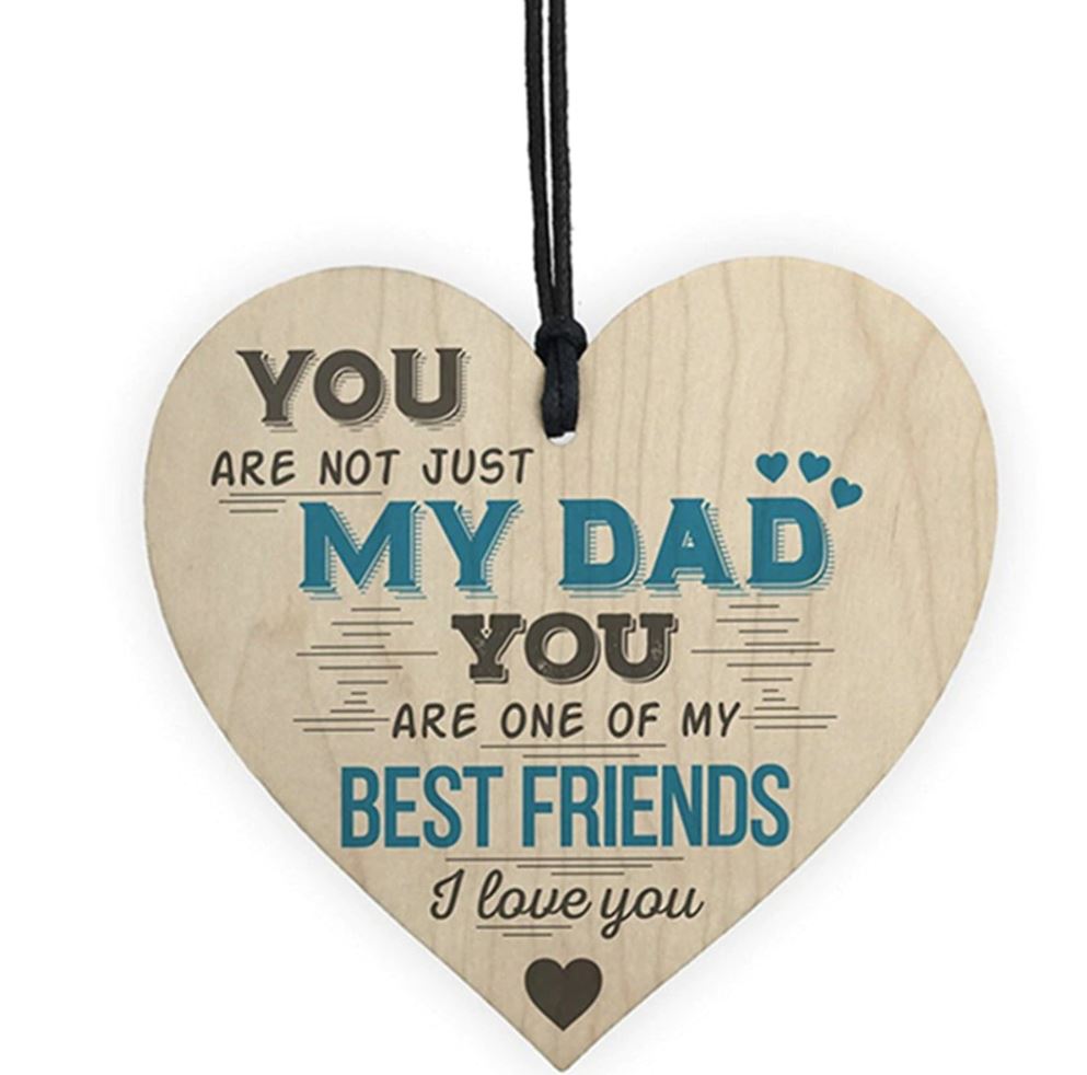 Dad Best Friend Ever Gift Plaque – playspy